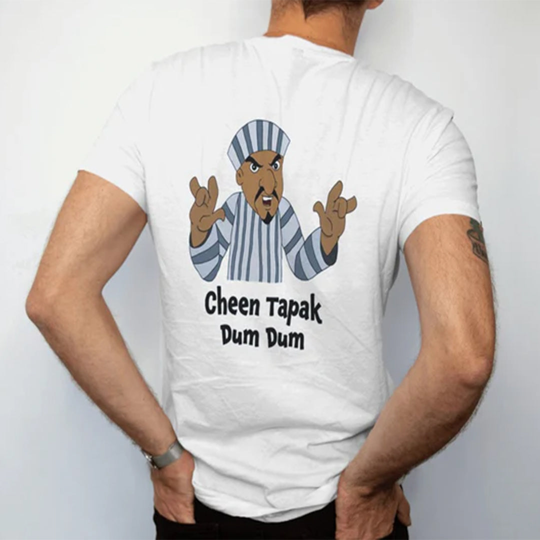 Cheen Tapak Dum Dum T-Shirt - Quirky and Fun Design Tee