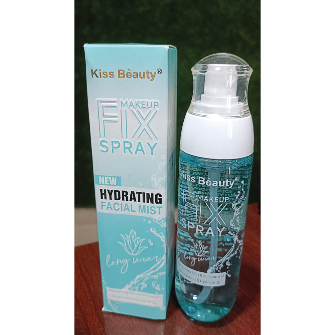 Kiss Beauty Makeup Fixer - Hydrating Facial Mist | Long-Lasting Makeup Fix Spray.