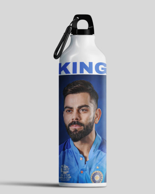 King Virat Kohli Sipper Bottle - Stylish and Functional Fitness Gear