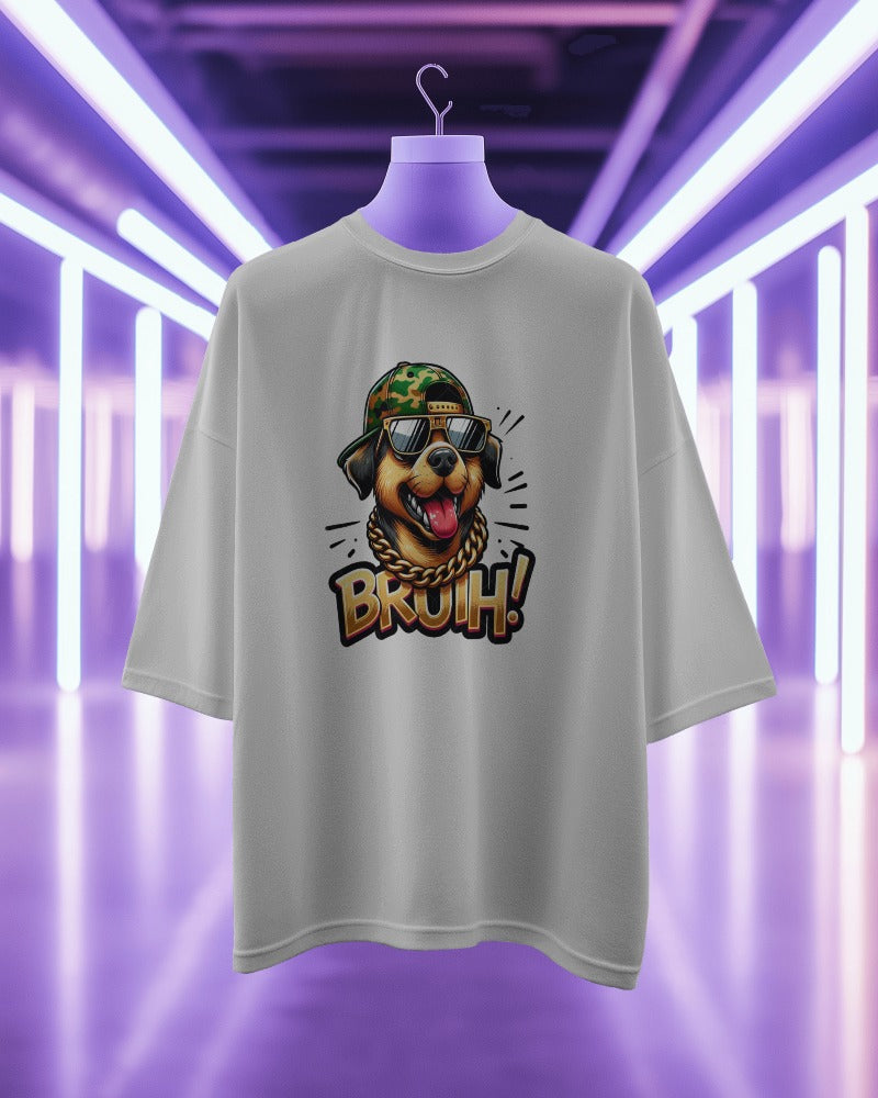 Bruh Dog T-Shirt - Savage and Funny Canine Graphic Tee