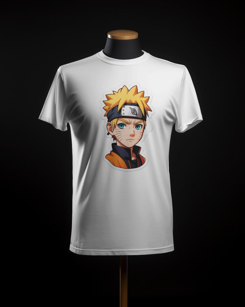 Cartoon Naruto T-Shirt for Men - Iconic Anime Character Graphic Tee